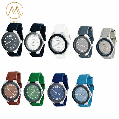 Waterproof Classic Mens Wrist Watches Quartz Movement With Many Colors Band Option