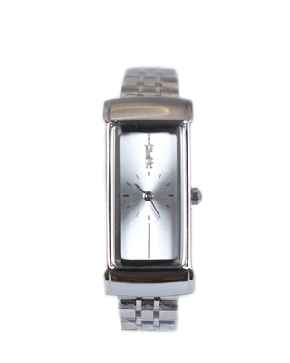 Elegant Genuine Leather Ring Stone Texture Dial Quartz Women Wrist Watch