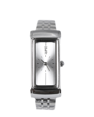 Elegant Genuine Leather Ring Stone Texture Dial Quartz Women Wrist Watch