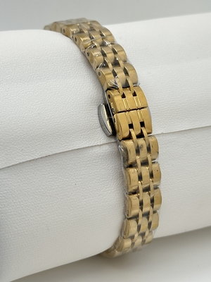 Analog Display Stainless Steel Strap Watch Mineral Dial Wrist Watch With Metal Strap