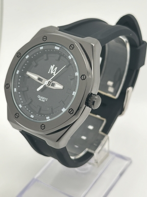 Luminous Hands Silicon Strap Watch Quartz Movement With 20mm Band