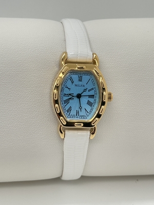 Miler ML-222 Classic Wholesale Gift Light Weight And Genuine Lady Leather Wrist Quartz Watch