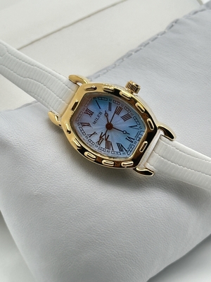 Classic Buckle Leather Watch Band Strap 22mm Width Custom Logo