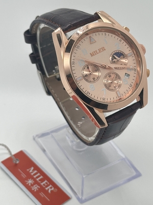 Convenient Brass Dail Quartz Light Watch Waterproof Stylish Women Watch