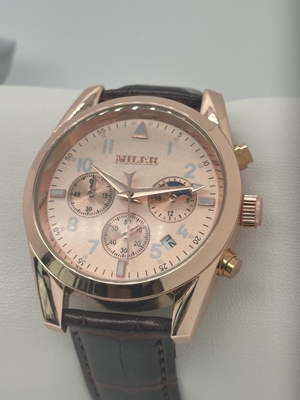 Convenient Brass Dail Quartz Light Watch Waterproof Stylish Women Watch