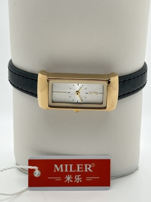 Modern Leather Strap Quartz Watch Customizable Luxury Watch Quartz Movement