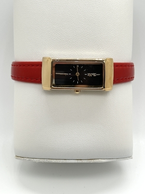 Luxury Leather Strap Ladies Waterproof Wrist Watch Quartz Watch With Engraving Option
