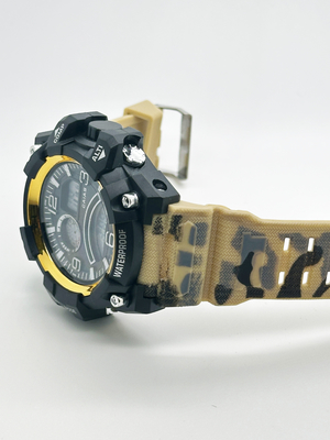 Men′ S Gift Watches Digital Light Waterproof Sports Silicone Strap Watches