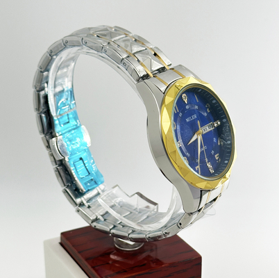 Quartz Movement Stainless Steel Strap Watch for Accurate Timekeeping