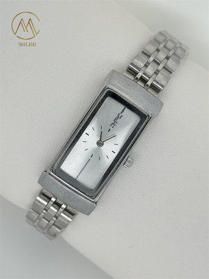 Custom Logo Fashion Quartz Wristwatch Timepiece Women Watch With Metal Strap