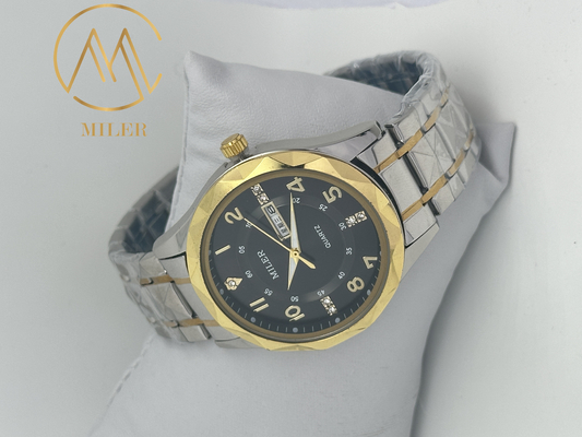Classical Style Design Quartz Men's Watch with Waterproof Feature