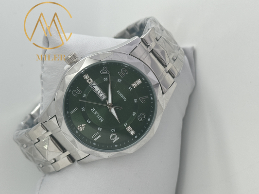Manufacturer Stainless Steel Strap Watch For Men  3ATM Waterproof