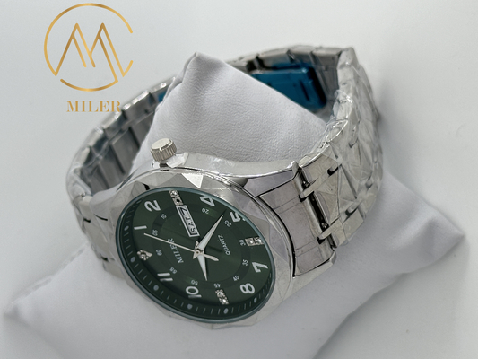 Manufacturer Stainless Steel Strap Watch For Men  3ATM Waterproof