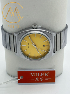 OEM Black Dial Chronograph Quartz Wrist Watch For Men And Women