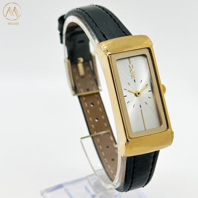 Scratch Resistant Elegant Womens Quartz Watch With Luminous Hands And Buckle Clasp