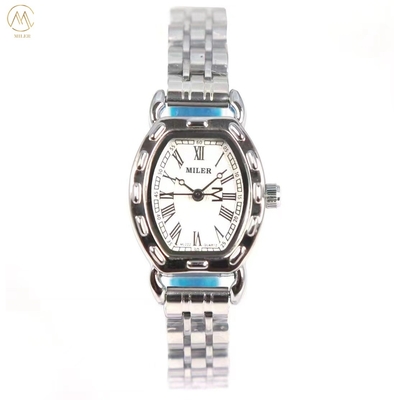 Custom Logo Quartz Wrist Watches Mixed With Gold And Silver