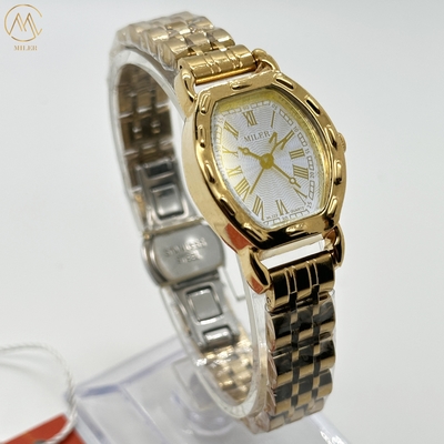 Custom Logo Quartz Wrist Watches Mixed With Gold And Silver