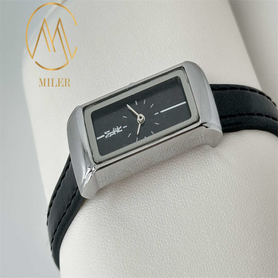 Classical Design Leather Strap Mini Women Quartz Movement Watch