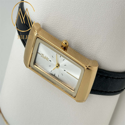 Fashion Design Women Quartz Wrist Watch Black / Red Band Color Special Features Waterproof