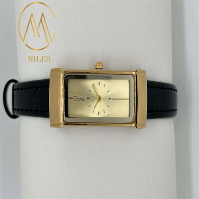 Fashion Design Women Quartz Wrist Watch Black / Red Band Color Special Features Waterproof