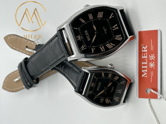Modern Design Couple Watch Logo Customize Quartz Wristwatch for Adult