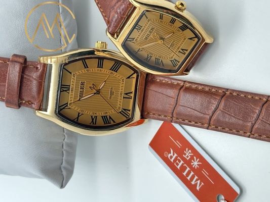 Fashionable and Simple Quartz Couple Watch Waterproof Wristwatch for Men and Women