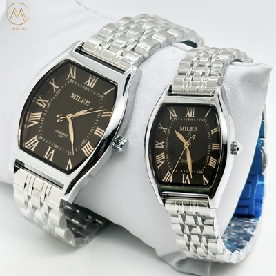 High Quality Factory OEM  Stock Luxury Alloy Couple Set Wristwatch