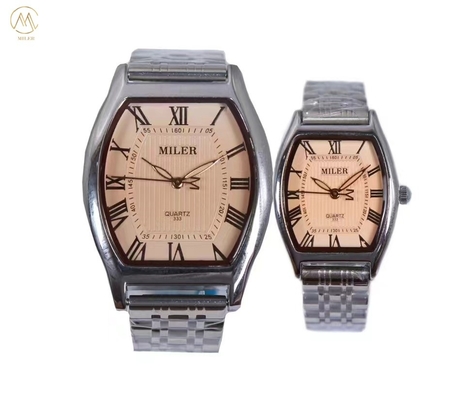 Hot Sale Fashion OEM/ODM Quartz Couple Watch Steel Watch