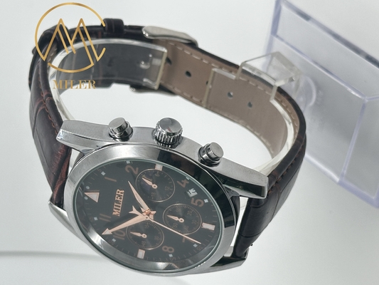 Stainless Steel Band Waterproof Luxury Wrist Men Quartz Watch In Wristwatch