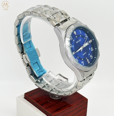 New Fashion ML1003 Business Men Watch Quartz Sports Waterproof Watches Luminous Chronograph Man Stainless Steel Watches