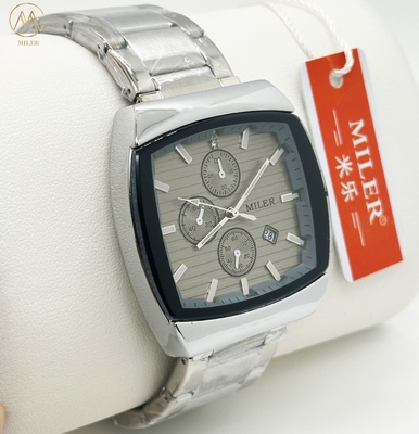 Stainless Steel Waterproof Brand Wristwatches Quartz for Men Luxury Fashion Business Watch Custom Logo