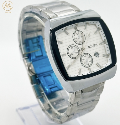 Stainless Steel Waterproof Brand Wristwatches Quartz for Men Luxury Fashion Business Watch Custom Logo