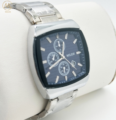 Custom Logo Quartz Waterproof Fashion Watch for Men Date Stainless Steel Watches Wrist Watch