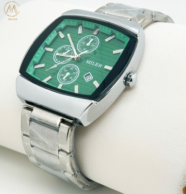 Custom Logo Quartz Waterproof Fashion Watch for Men Date Stainless Steel Watches Wrist Watch