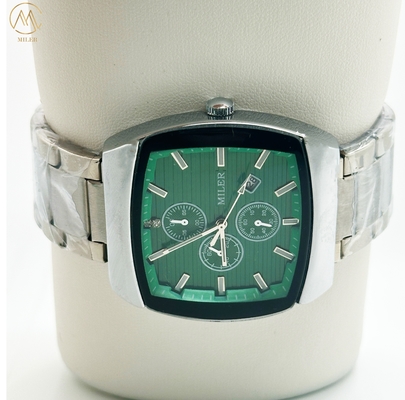 Custom Logo Quartz Waterproof Fashion Watch for Men Date Stainless Steel Watches Wrist Watch