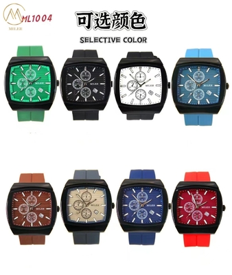 OEM Watch Manufacturer Custom Logo Watch Silicone Water Resistant Lady′ S Watches Miler