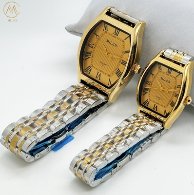Waterproof Luxury Couple Watch Luminous Stainless Steel Quartz Watch