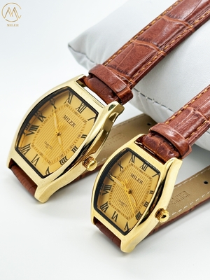 Analog Display Leather Stylish Wrist Watch For Men For Active Lifestyles