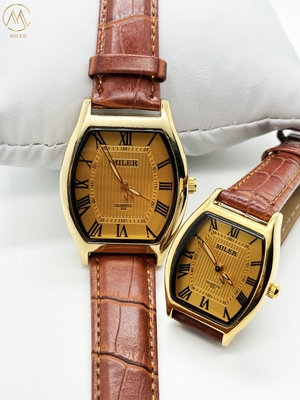 Analog Display Leather Stylish Wrist Watch For Men For Active Lifestyles