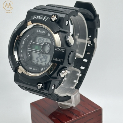 Luxury Digital Sport Watch 100M Water Resistant Silicone Strap Watches