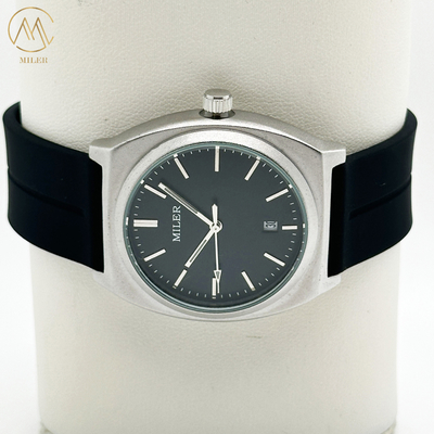 Wholesale Custom Logo Silicone Strap Watches With Buckle Clasp Water Resistant To 30 Meters