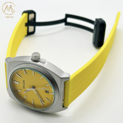 Factory Wholesale Waterproof Silicon Strap Watch Quartz Movement Men's Digital Sports Watches