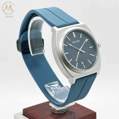Multifunction Round Silicon Strap Watch Waterproof Luminous Wrist Watch Timepiece