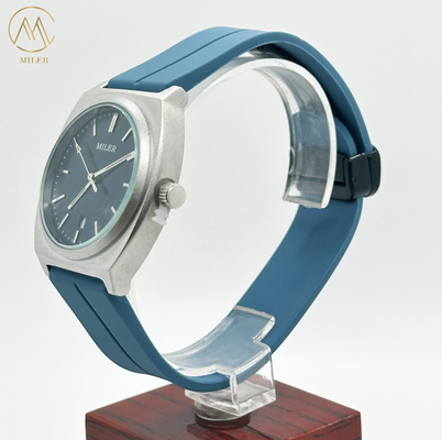 Multifunction Round Silicon Strap Watch Waterproof Luminous Wrist Watch Timepiece