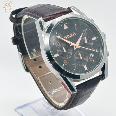 Custom Luxury Waterproof Wristwatch Analog And Digital Display Mens Stylish Watch
