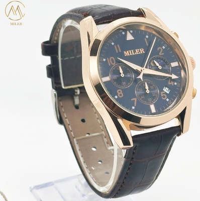 Custom Luxury Waterproof Wristwatch Analog And Digital Display Mens Stylish Watch