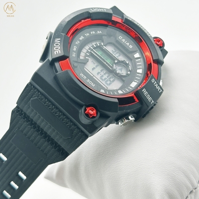 Colorful Silicon Strap Men Quartz Watch Creative Design Kids Wrist Watch