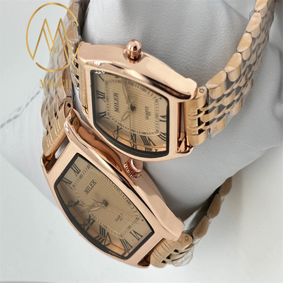 ML 333 Miler Stylish Couple Watch Fashion Men Quartz Wrist Watch Date Display Quartz Timepiece