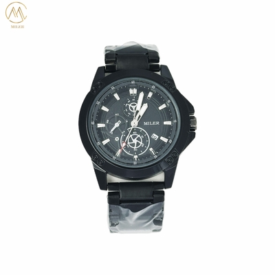 MILER Fashion Business Mens Watches Luxury Quartz Watch 3ATM Waterproof With Date Wristwatch Reloj