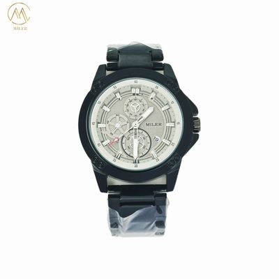 MILER Fashion Business Mens Watches Luxury Quartz Watch 3ATM Waterproof With Date Wristwatch Reloj